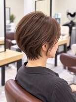 ミレット 竹ノ塚東口店(miret)&nbsp;30代40代50代◎白髪染めリタッチカラー丸みショート竹ノ塚