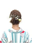 波ウェーブ＊*ヘアアレンジ