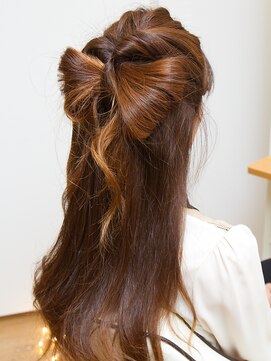 ヘアーアンドビューティー ルーツ(hair&beauty #roots) リボンアレンジ