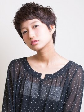 クアトログランシュ ひたちなか店(QUATRO×GranCieux) 【QUATRO】眉上バングショート