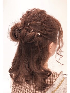 トレボー 聖蹟桜ヶ丘店 ヘアアレンジハーフ 聖蹟桜ケ丘店美容室トレボー