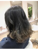 カナロア(KANALOA)&nbsp;KANALOA☆暗髪ブルージュグラデーション