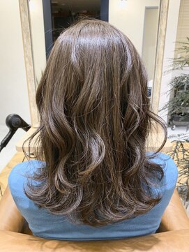 ジェービーヘア 稲毛(jb hair) 30代40代◎小顔 無造作カール くびれセミディ 【稲毛】