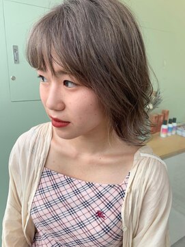 コロル(Color) 【Color/コロル】ミルクティーベージュボブ