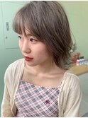 【Color/コロル】ミルクティーベージュボブ