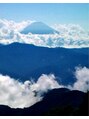 ソルシエールドゥアラジン(Sorciere de aladdin) 正面に写っているのが富士山です(^_-)-☆