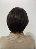 30代40代☆小顔見せ耳掛けハンサムショート