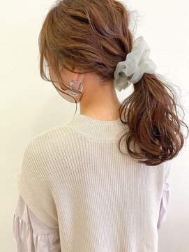 シェノン サントル(CHAINON CENTRE) 前髪/マチルダボブ/ピンクベージュ/インナーグレージュ