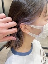 グーフィートーキョー 銀座(Goofy Tokyo)&nbsp;【GoofyTokyo銀座】ボブ×インナーカラー［アイスラベンダー］