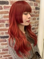 マイ キューブ ヘア デザイン 豊田(My Cube Hair Design)&nbsp;ドーリーレッドロング