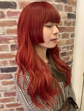 マイ キューブ ヘア デザイン 豊田(My Cube Hair Design) ドーリーレッドロング