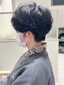 ラベスト キョウト(LOVEST) ボリュームが出ない…なら！ふんわりカールなマッシュパーマ♪