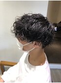 波巻パーマ
