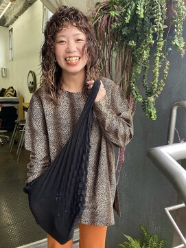 フィン(fin,) fin,/外ハネボブ/セクションカラー/グラデーションカラー