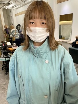 ソイ コンク 下北沢(soi conc) ディープベージュ/フェイスカット