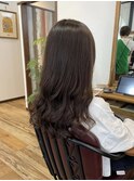 38mmコテ巻き風パーマ