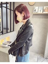 ムード タテマチ(mood tatemachi)&nbsp;ミニボブ＋チェリーピンク