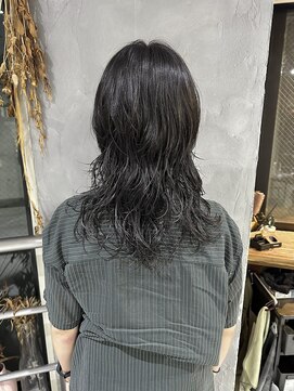 リュッカ(Lyuck) 【MANA】ウルフパーマ/レイヤーパーマ/黒髪パーマ