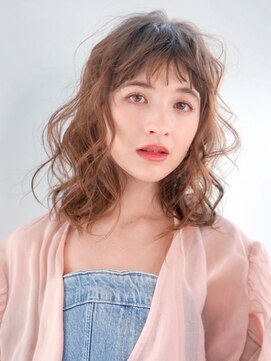 ザコーストバイネオリーブ 辻堂店(The coast by neolive) ミディアムパーマ×フェミニンミディアム