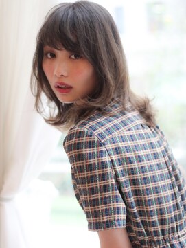 マイラ 銀座(myla) くびレイヤー似合わせイメチェンハッシュカットレッドフルバング