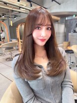 マシェリー バイ ロンド 金山(Ma cherie by Lond)&nbsp;ブリーチなしピンクブラウン/レイヤーカット×エアリーロング