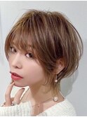 くびれショート×ハイトーン
