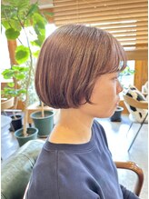 ニコトランク(nico trunk) 【nico□trunk】フレンチボブ×ふんわりミルクティーベージュ
