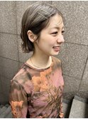 【hina】ハイトーンボブ