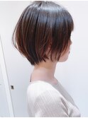 【Say.福岡】ショートボブ×ぱっつん前髪×顔周りレイヤー×前髪