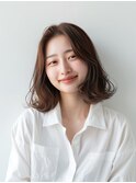 大人可愛いゆるふわ愛されニュアンスパーマ×ウェットヘア