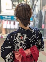 浴衣ヘアアレンジ