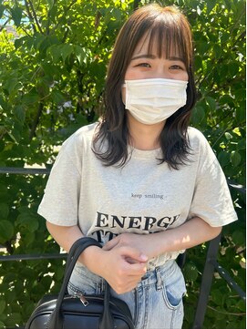 ツイギー 宮西店(TWiGGY) 波巻き仕上げのオリーブベージュ