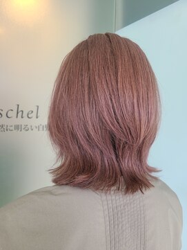 クシェルヘア(kuschel hair) 白髪５０％以上の方！ピンクラベンダーで白髪ぼかし