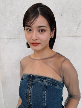 バトー バイ トリコ 船橋北口店(BATEAU by tricot) #大人ボブ#耳かけ#艶髪