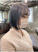 横浜/mikiya指名/切りっぱなしボブ/ハイトーンボブ