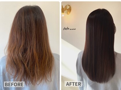 トトヘアーアンドネイル(toto hair and nail)の写真