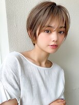 パシフィックダズールコパン(Pacific Dazzle copain) ★くびレイヤーエモージュ斜めバングイメチェン愛されショート