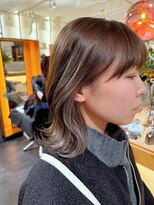 エイゾー(EIZO)&nbsp;外ハネボブ/インナーカラー/イヤリングカラー/シルバー/ゼロテク