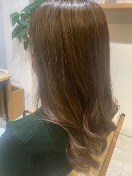 アリビア(ALIVIA)の写真/【堺駅/大人女性】初めての白髪染めもお任せ下さい♪ダメージレスで艶感溢れる上品な仕上がりに◇