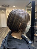 ショートボブ