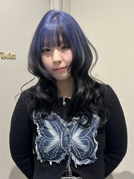 ジェム(GEM) 1ヶ月後も可愛い!ブルー&ブラックのデザインカラー♪