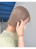 ☆ハイトーンブリーチミルクティーカラーホワイトベージュカラー