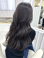 ユイマァル 岡山店(YUIMARL)&nbsp;スーパーロングレイヤー20代30代40代くびれヘアダークグレージュ