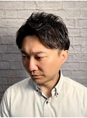 ビジネスマン向けパーマ