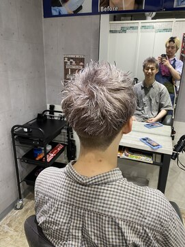 ミオ(Mio) 滋賀/南草津/メンズ美容室/波巻きツイストスパイラルパーマ