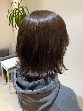 エイクス ヘア デザイン×美髪クリニック 千葉(AQs hair design) 赤みセーブの王道チョコレートカラー♪小西 輝