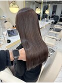 髪質改善艶髪愛され韓国風前髪カット 小顔梅田