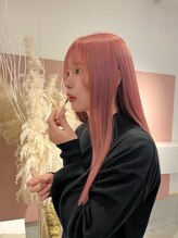 レイエル(RAYEL) ロングレイヤー×ペールピンク