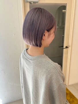 ロマリア 渋谷 渋谷宮益坂(Lomalia) 乾かすだけでキマる髪/馴染むハイトーンケアブリーチラベンダー