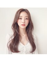 ヘアサロン エフ 渋谷(F)&nbsp;#ワンホン#ピンクブラウン#艶カラー